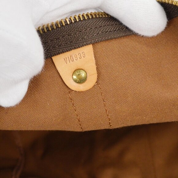 Louis Vuitton Monogram Keepall Bandouliere 60 Duffle Bag M41412 VI0933 NQ01219 - Picture 9 of 9
